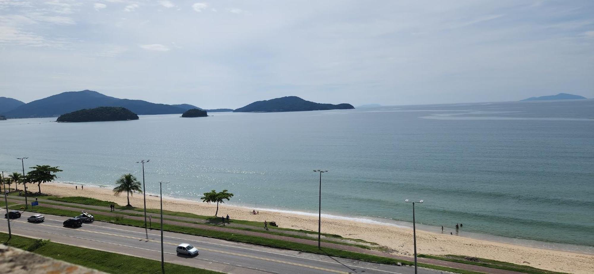 Apartamento Vista Lateral Para Praia - Excelente Localizacao - Apsol&Mar Caraguatatuba Esterno foto